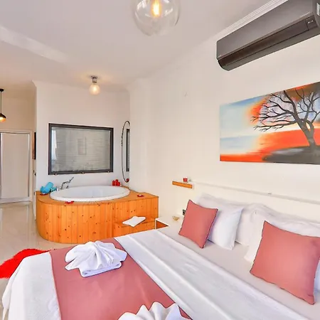1 Bedroom Seaview With Private Heated Pool Villa Kalkan