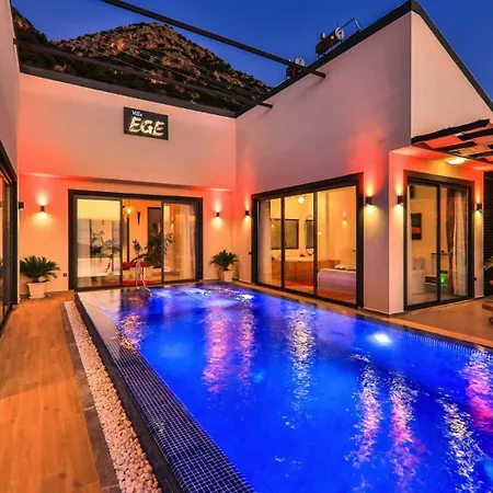 1 Bedroom Seaview With Private Heated Pool Villa Kalkan