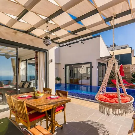 1 Bedroom Seaview With Private Heated Pool * Kalkan
